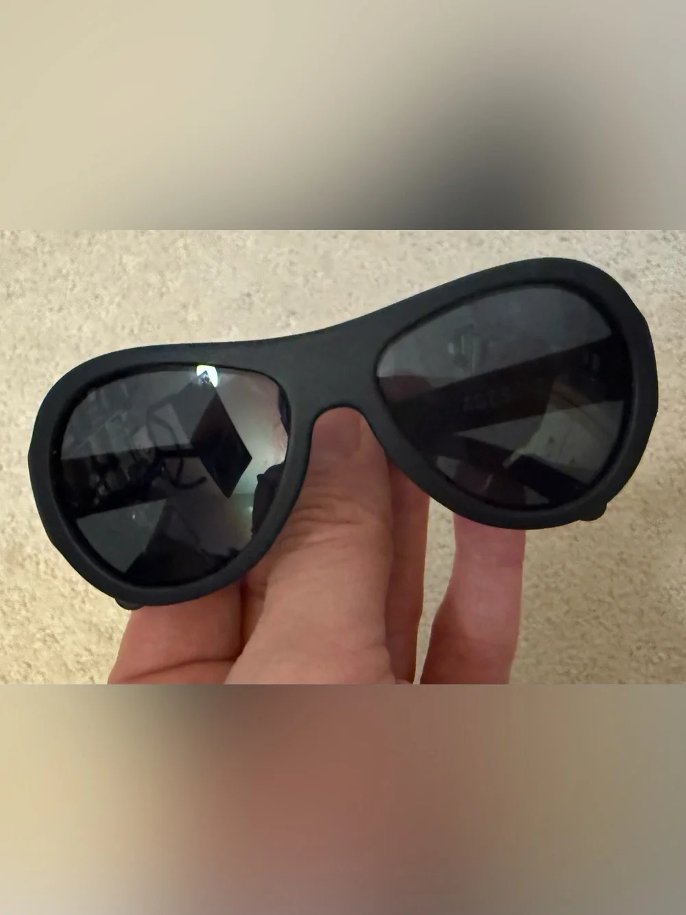 Babiators Baby Sunglasses Black Ages 0–2 Flexible UV Protection Shades